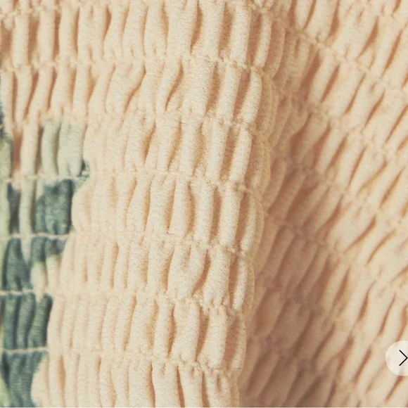 Toteme Tan and Green Botanical Bikini - Picture 4 of 8